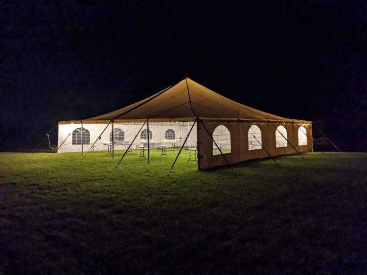 40'x40' Pole Tent
